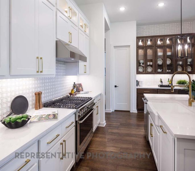 Furnished interior view inside a new home in Broken Oak, Georgetown (Image 34). Furnished interior view inside a new home in Broken Oak, Georgetown (Image 34).