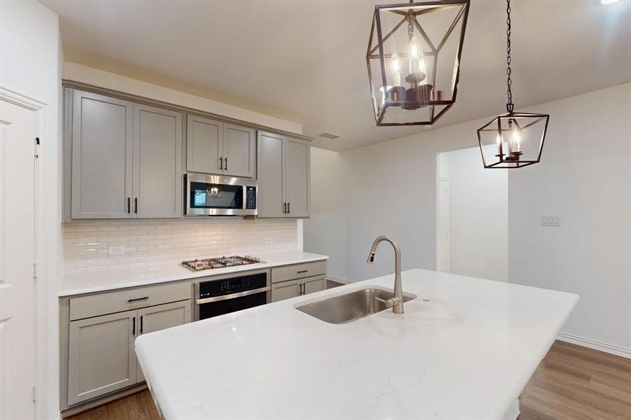Furnished interior view inside a new home in Lilybrooke at Legacy Hills, Celina (Image 13).