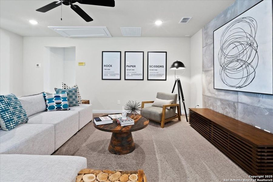 Furnished interior view inside a new home in Vista Ridge, Live Oak (Image 14).