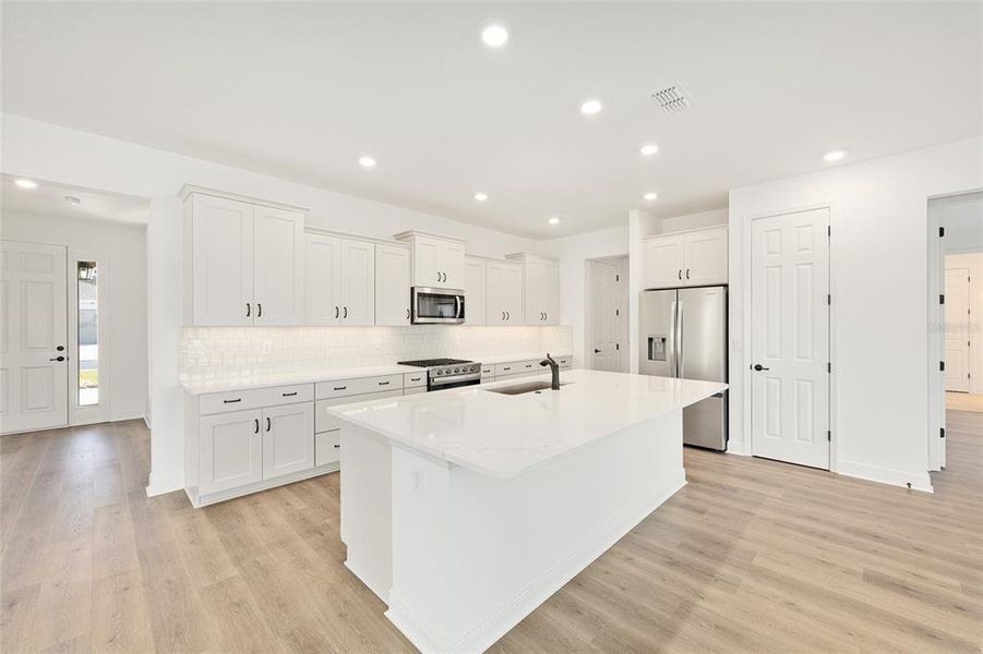 Furnished interior view inside a new home in , Ocala (Image 10).