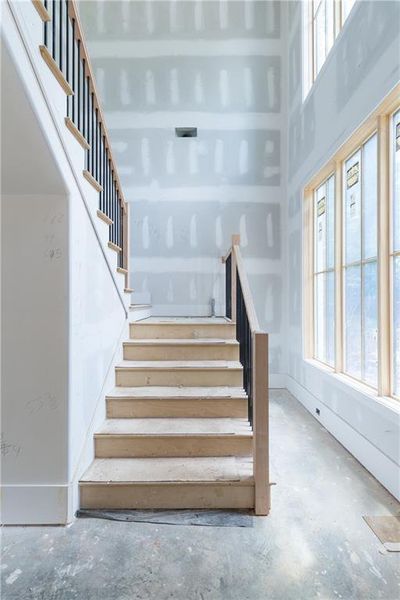 In-progress construction of a new home in , Alpharetta, GA (Image 6). In-progress construction of a new home in , Alpharetta, GA (Image 6).