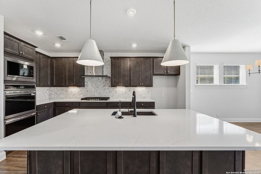 Furnished interior view inside a new home in Davis Ranch 60', San Antonio (Image 11).