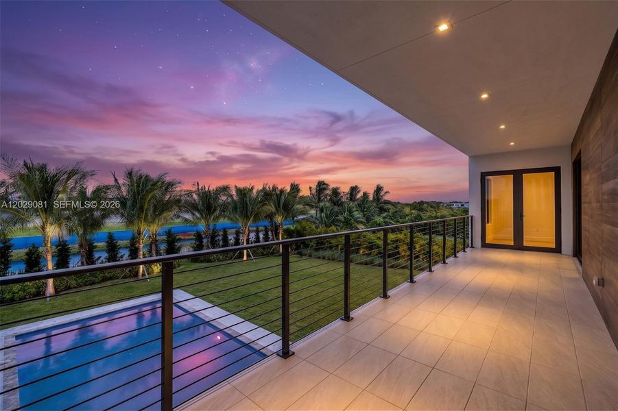 Exterior details and patio area of a home in , Weston (Image 35).