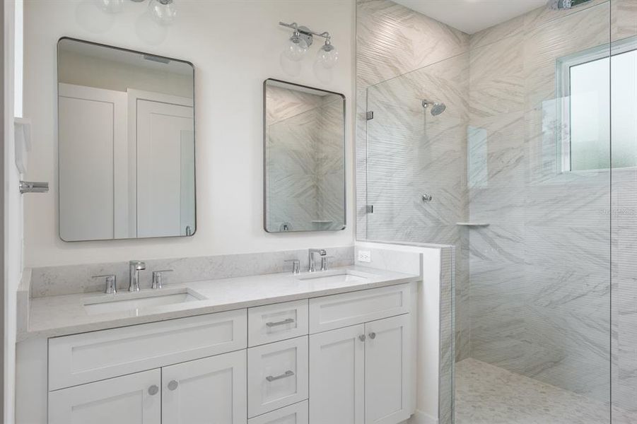 Furnished interior view inside a new home in , Palm Harbor (Image 7).