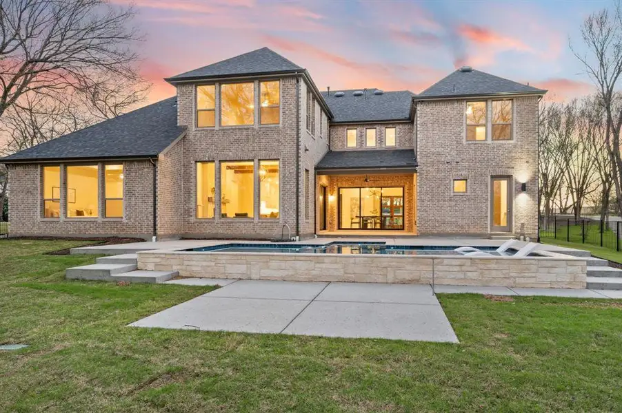 Exterior details and patio area of a home in , Keller (Image 24). Exterior details and patio area of a home in , Keller (Image 24).