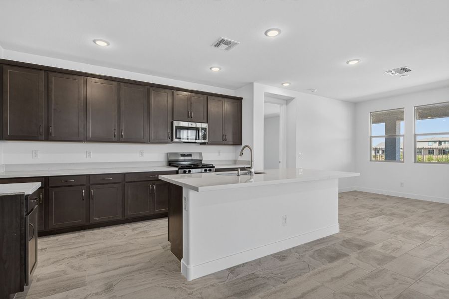 Furnished interior view inside a new home in The Grove at El Cidro, Goodyear (Image 8).