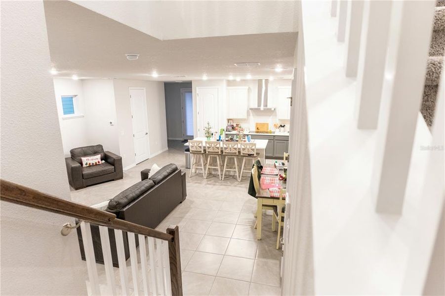 Furnished interior view inside a new home in Weslyn Park in Sunbridge 34', St. Cloud (Image 43).