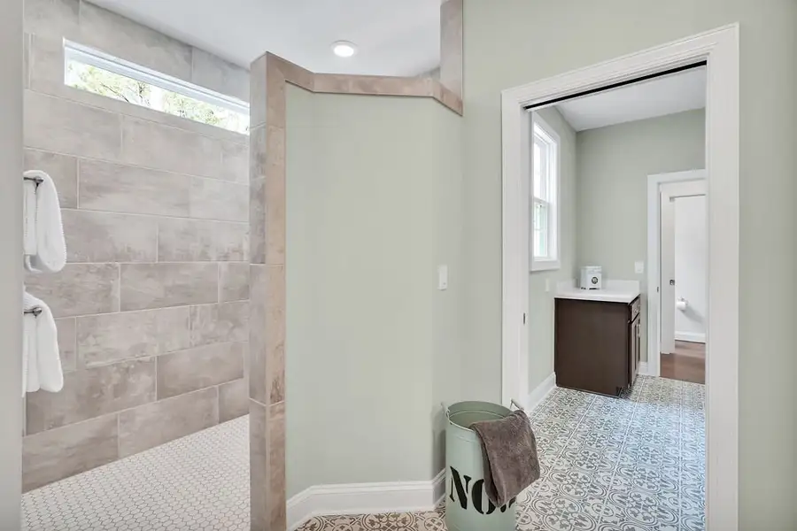 Furnished interior view inside a new home in The Bluffs On the Cape Fear, Leland (Image 14).