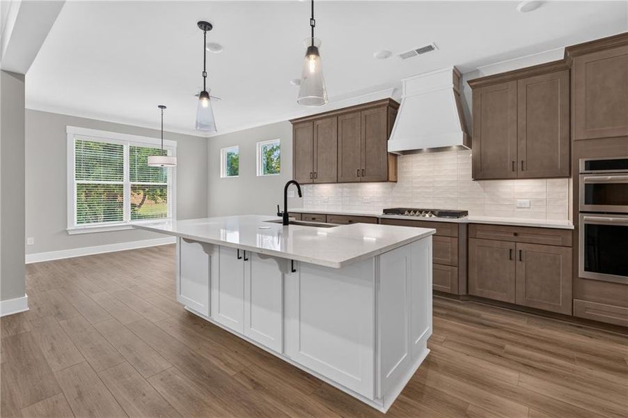 Furnished interior view inside a new home in Arbor West, Dawsonville (Image 13).