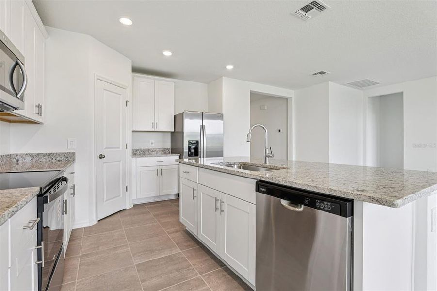 Furnished interior view inside a new home in Hamilton Bluff - Signature Series, Lake Hamilton (Image 14).