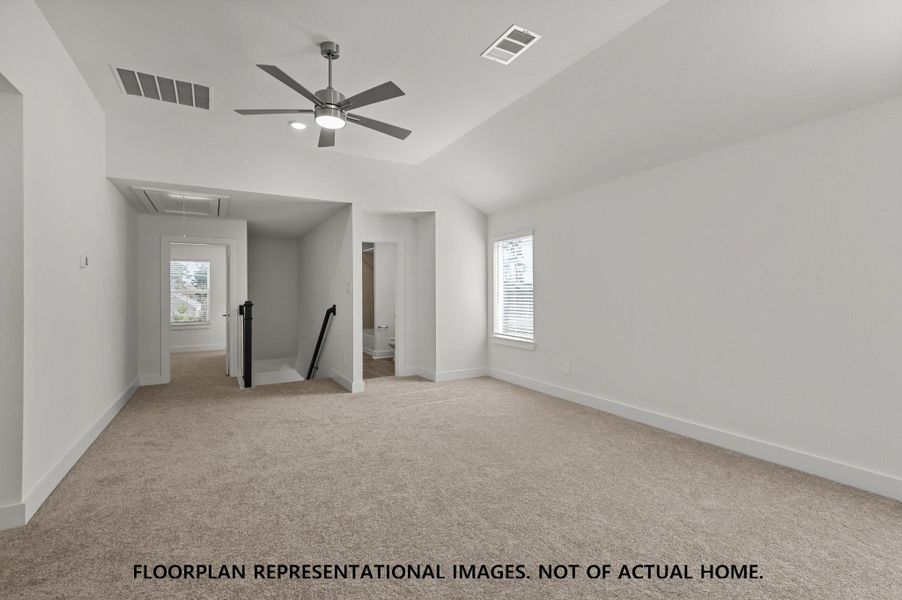 Spacious, unfurnished interior of a new home in Wildrye, Waller (Image 15). Spacious, unfurnished interior of a new home in Wildrye, Waller (Image 15).