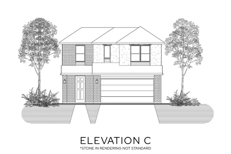Representative rendering of the exterior for the The Sablewood by Lillian Custom Homes (Image 7). Representative rendering of the exterior for the The Sablewood by Lillian Custom Homes (Image 7).