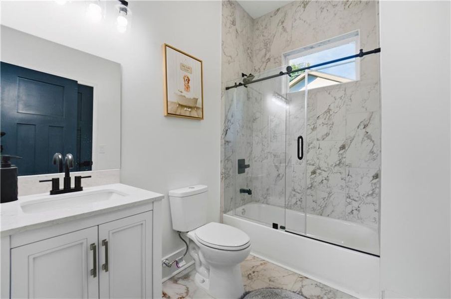 Furnished interior view inside a new home in , Atlanta (Image 31).