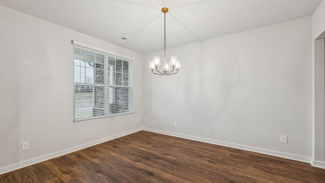 Representative unfurnished interior of a home built from the Tisdale by D.R. Horton in Harvest Point, Spring Hill (Image 25). Representative unfurnished interior of a home built from the Tisdale by D.R. Horton in Harvest Point, Spring Hill (Image 25).