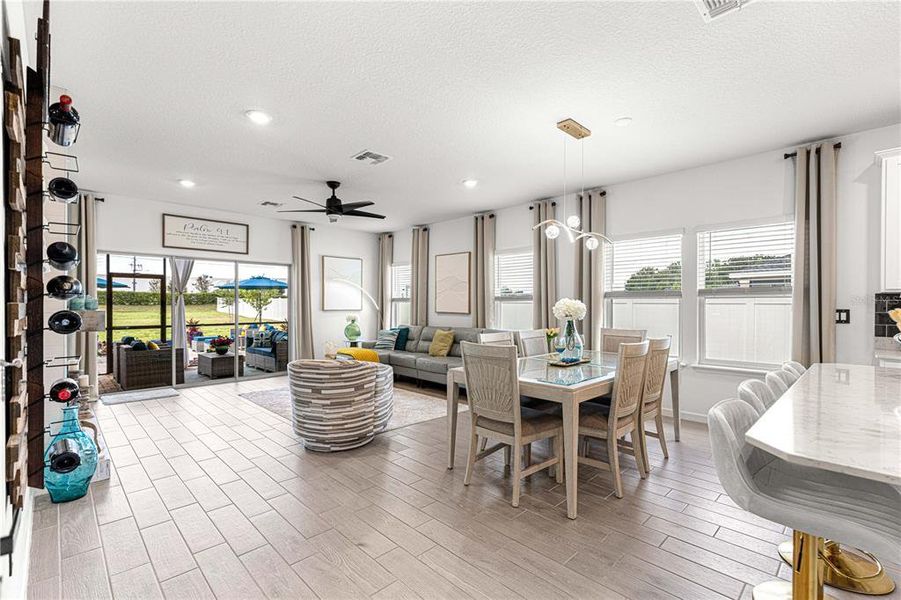 Furnished interior view inside a new home in , Ocala (Image 17).