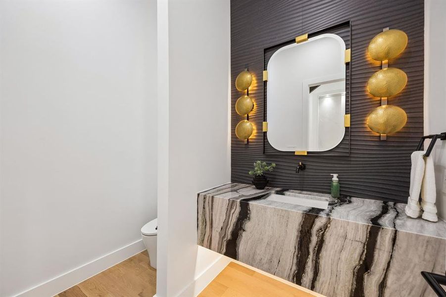 Furnished interior view inside a new home in , Dallas (Image 35).