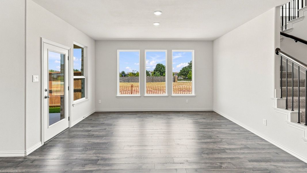 Furnished interior view inside a new home in Taylor Estates, Corinth (Image 16).