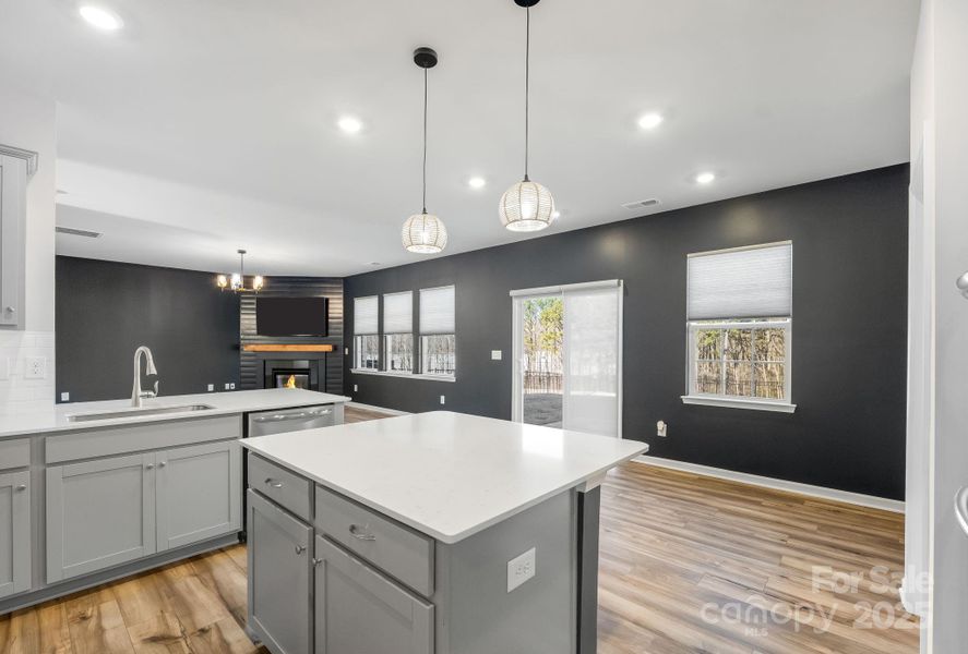 Furnished interior view inside a new home in , Fort Mill (Image 8).