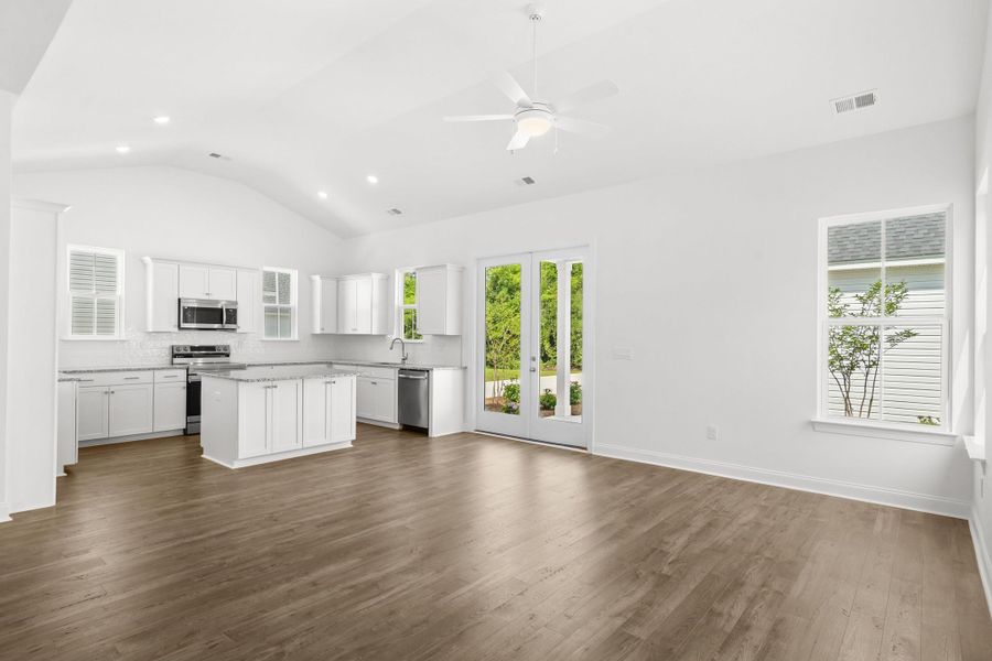 Spacious, unfurnished interior of a new home in Downtown Loris Homes, Loris (Image 32).