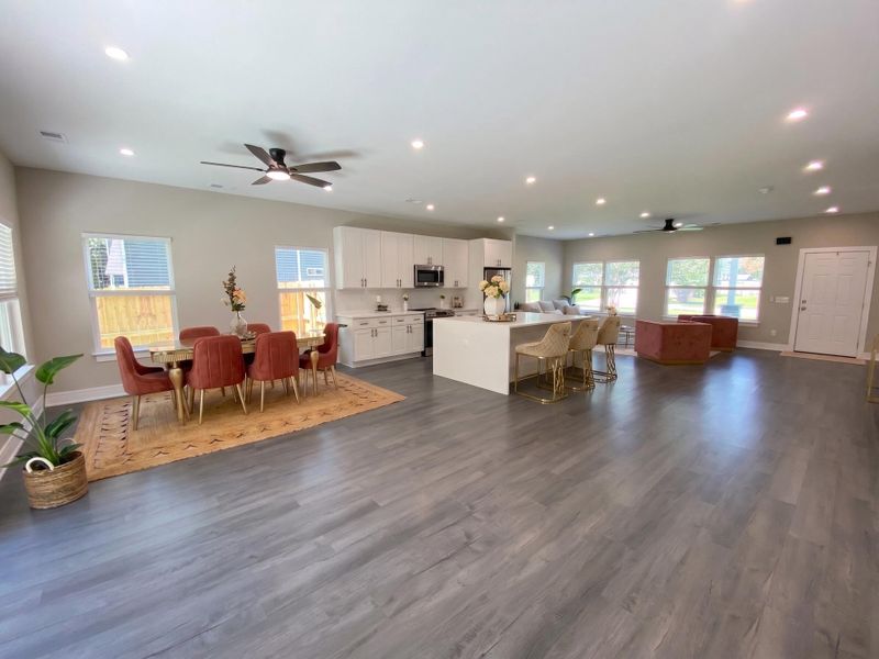 Furnished interior view inside a new home in , North Charleston (Image 17).