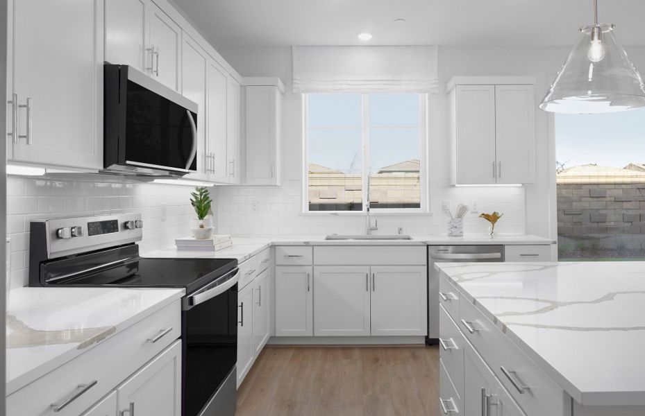 Representative furnished interior of a home built from the Topaz by Pulte Homes in Murata Farms, Fort Lupton (Image 5).