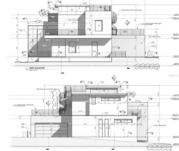 Exterior rendering of this home design in , Windermere, FL (Image 3).