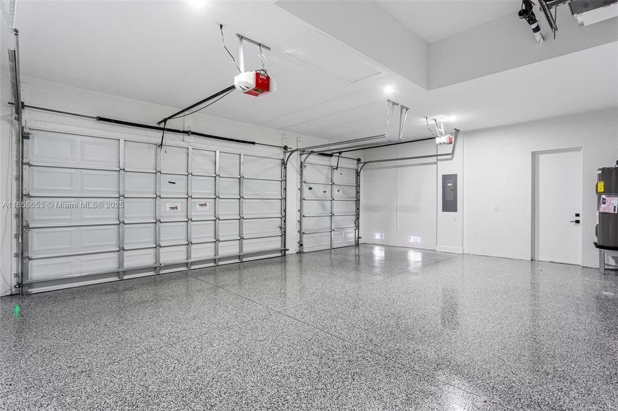 Spacious 3-CAR GARAGE provides plenty of room for vehicles, storage & hobbies, offering both CONVENIENCE & VERSATILITY. Spacious 3-CAR GARAGE provides plenty of room for vehicles, storage & hobbies, offering both CONVENIENCE & VERSATILITY.