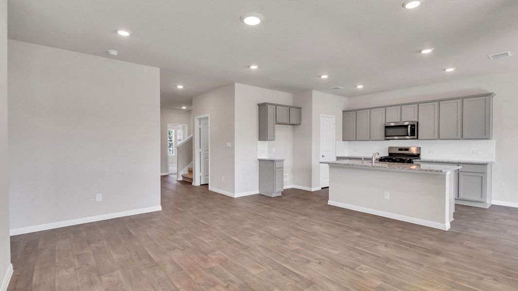 Representative furnished interior of a home built from the The Naples by D.R. Horton in Trails at Wildhorse, Austin (Image 11). Representative furnished interior of a home built from the The Naples by D.R. Horton in Trails at Wildhorse, Austin (Image 11).