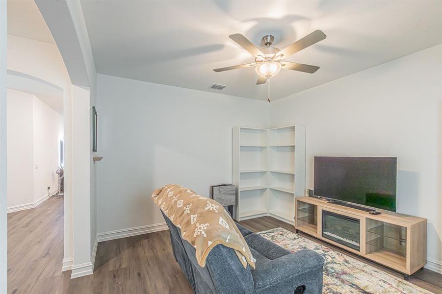 Furnished interior view inside a new home in Westside Preserve, Midlothian (Image 6).