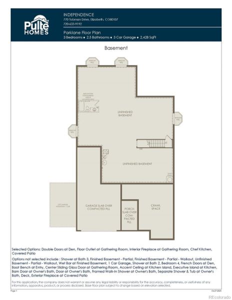 Basement Floorplan Basement Floorplan