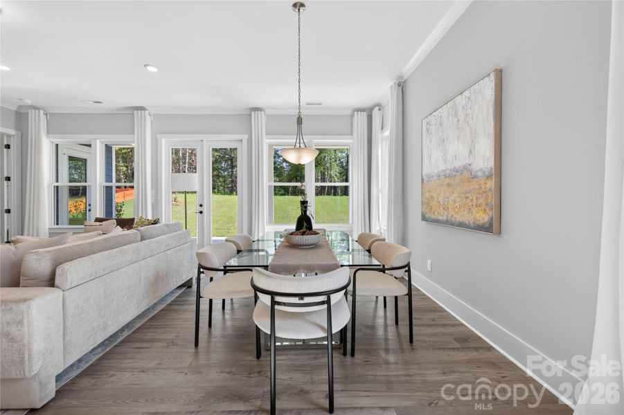 Furnished interior view inside a new home in Edgewater Lakeview On Your Lot, Lancaster (Image 4).