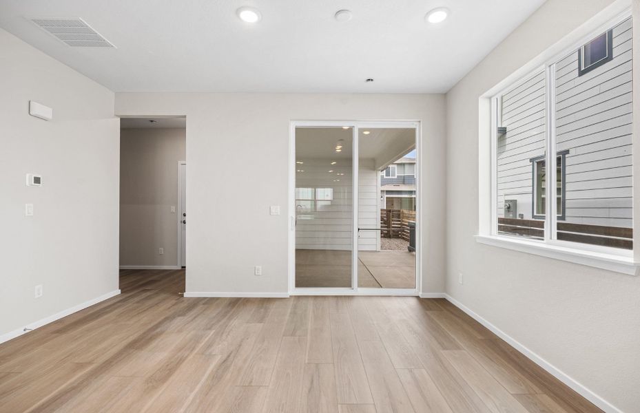 Spacious, unfurnished interior of a new home in Barefoot Village, Firestone (Image 37). Spacious, unfurnished interior of a new home in Barefoot Village, Firestone (Image 37).