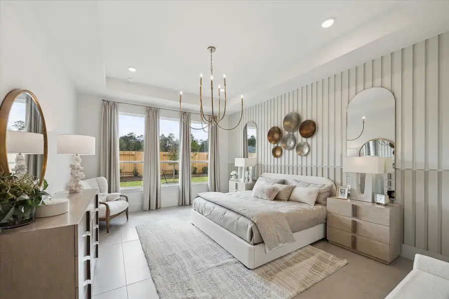 Furnished interior view inside a new home in ARTAVIA®, Conroe (Image 21).