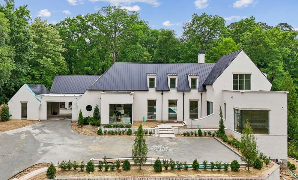 Front exterior of a new home in , Atlanta, GA, highlighting curb appeal (Image 21). Front exterior of a new home in , Atlanta, GA, highlighting curb appeal (Image 21).