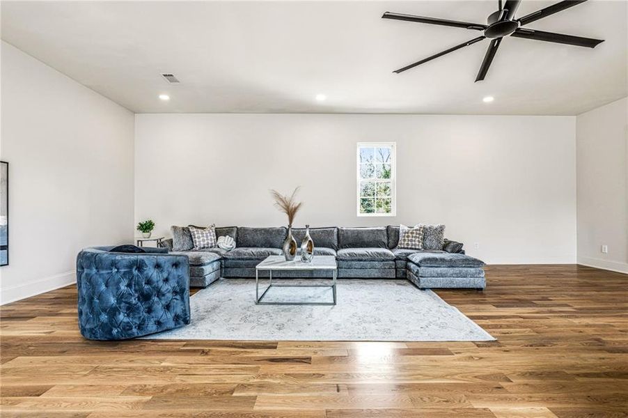 Furnished interior view inside a new home in , Atlanta (Image 31).