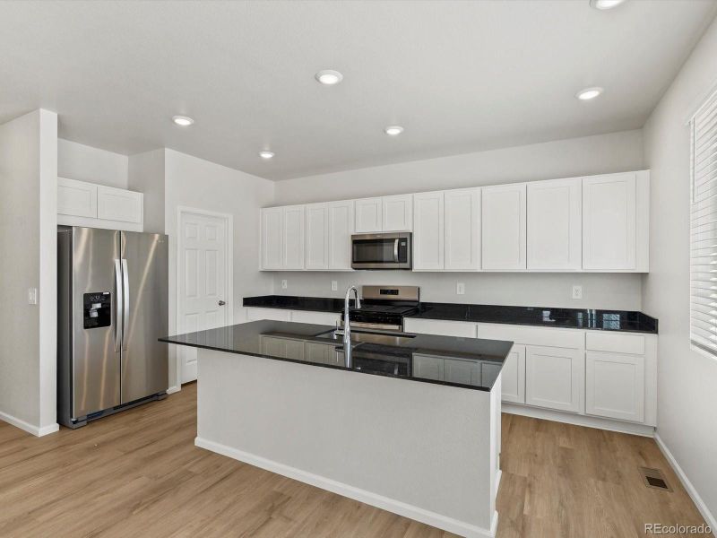 Furnished interior view inside a new home in Revere at Johnstown, Johnstown (Image 3). Furnished interior view inside a new home in Revere at Johnstown, Johnstown (Image 3).