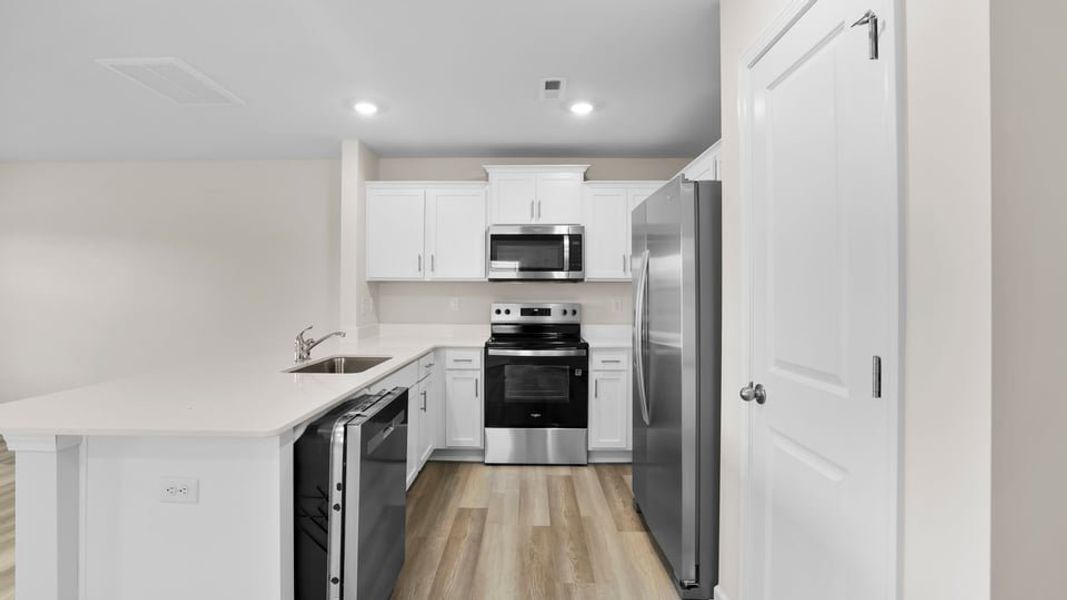 Furnished interior view inside a new home in Covington Village, Greer (Image 8).