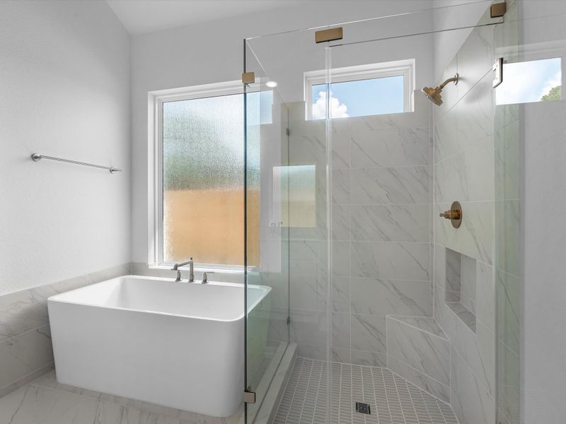 Furnished interior view inside a new home in Oakhill Reserve, Tomball (Image 8).