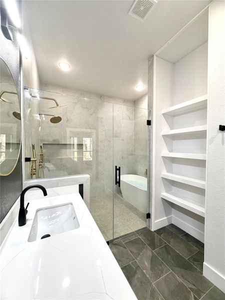 Furnished interior view inside a new home in , Coldspring (Image 15).