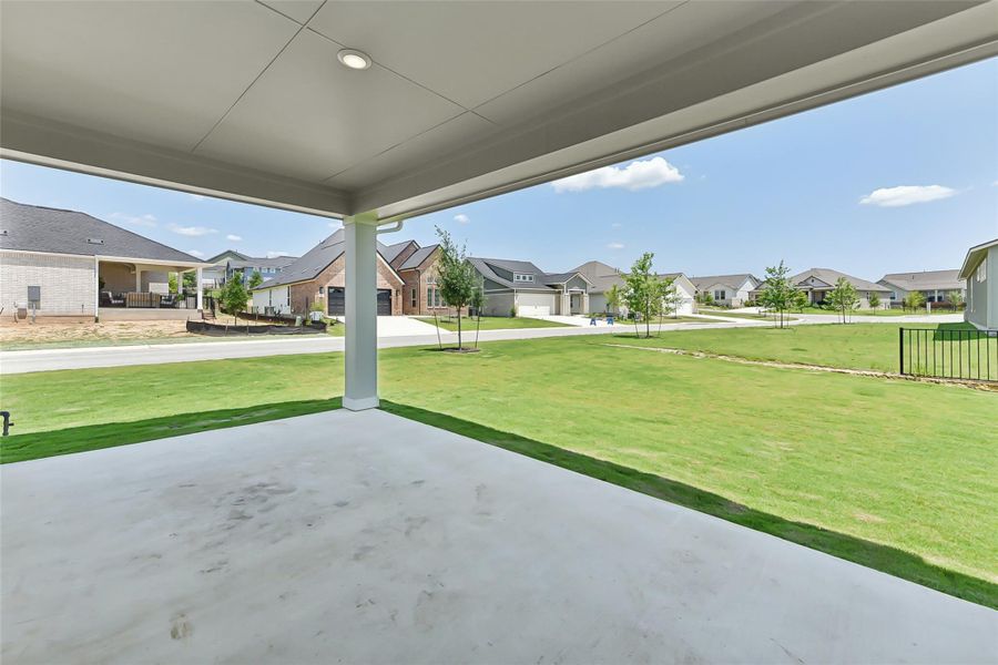 View of patio with a residential view View of patio with a residential view