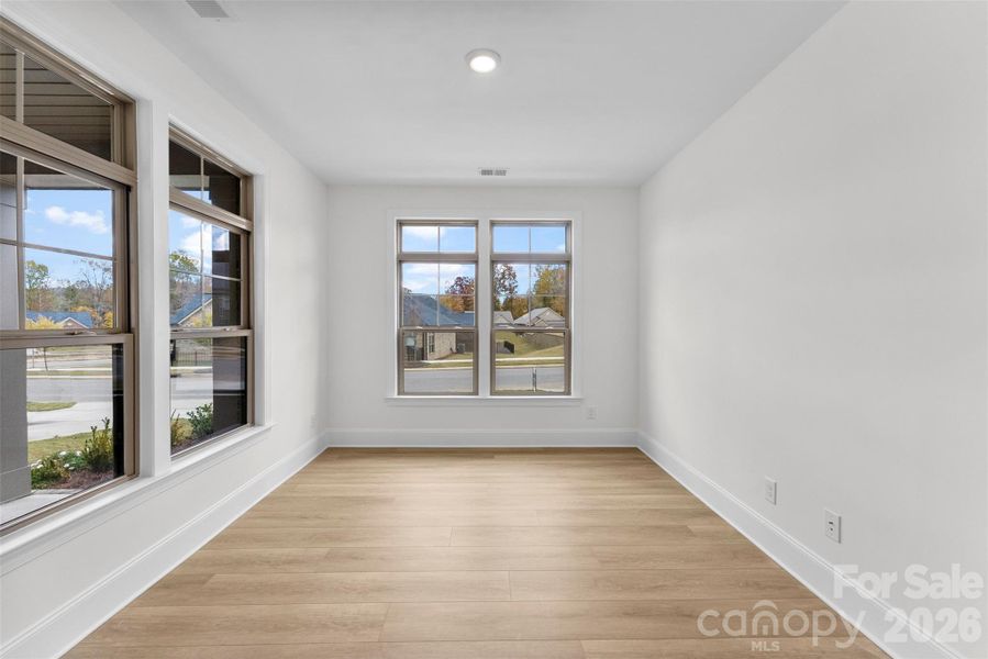 Spacious, unfurnished interior of a new home in The Courtyards on New Hope, Gastonia (Image 26). Spacious, unfurnished interior of a new home in The Courtyards on New Hope, Gastonia (Image 26).