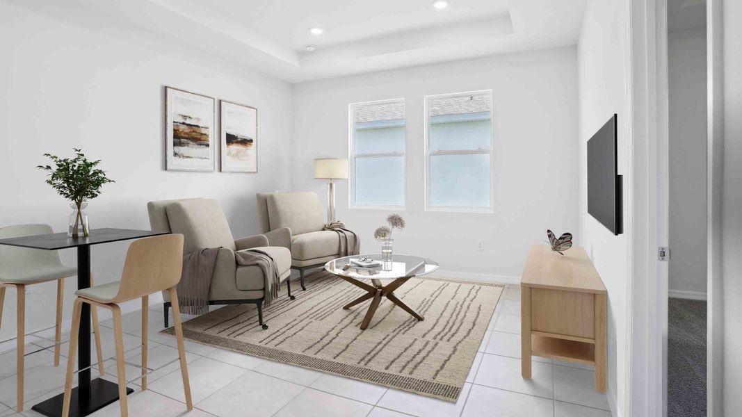 Furnished interior view inside a new home in Waterford, Brooksville (Image 6).
