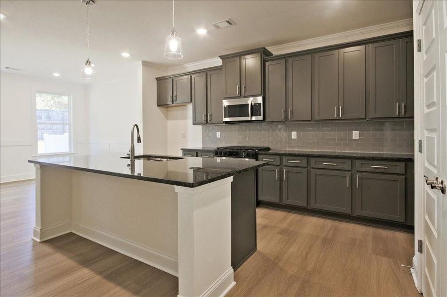 Furnished interior view inside a new home in Cooper's Walk, Loganville (Image 5).