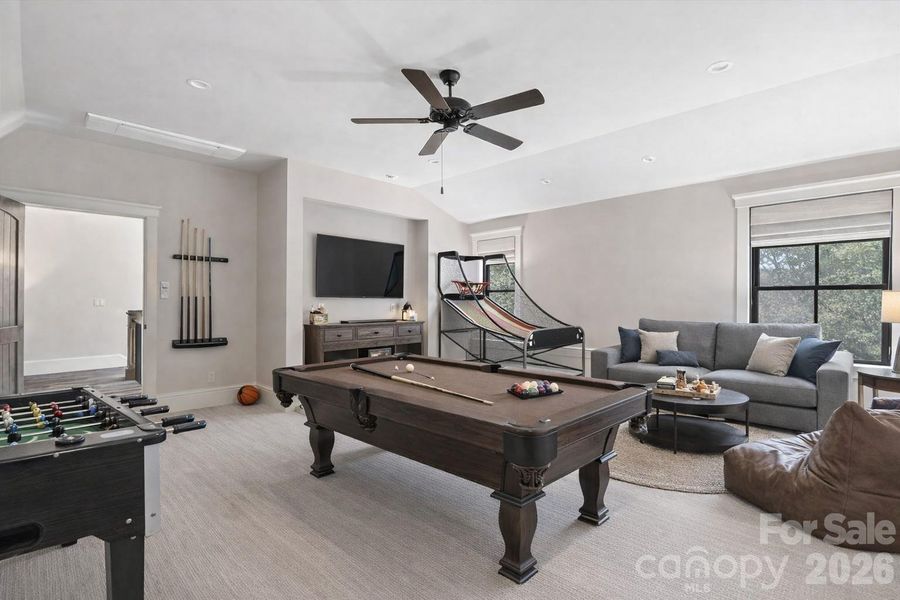 Virtually Staged as rec room