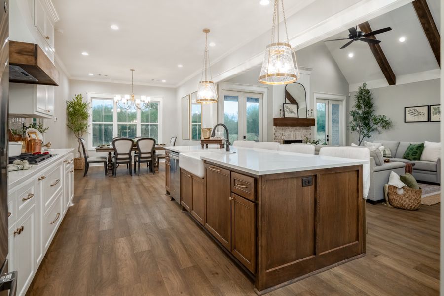 Furnished interior view inside a new home in Windmill Hill, Bryan (Image 7).