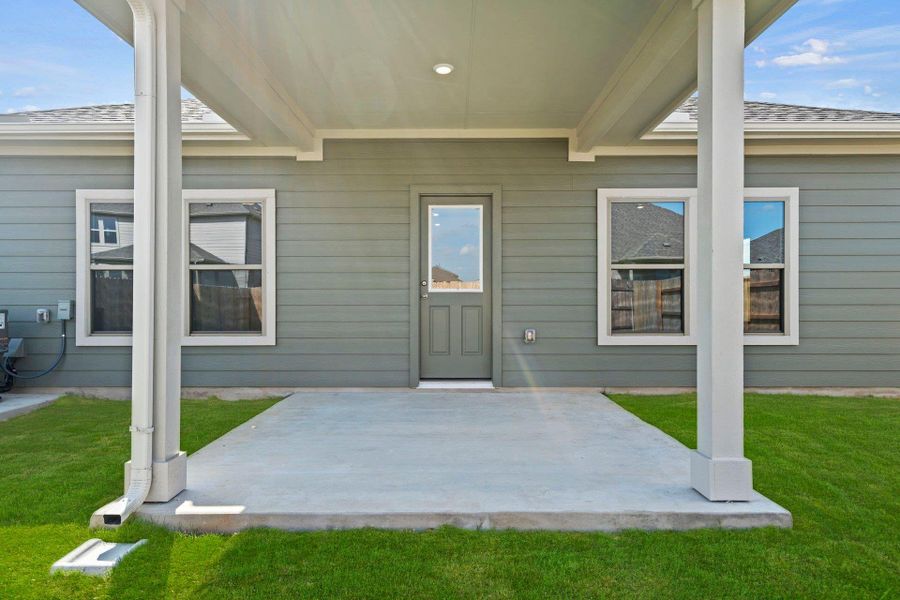 Rear Covered Patio Rear Covered Patio