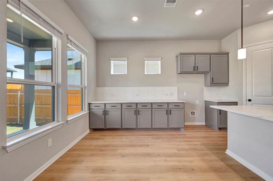 Furnished interior view inside a new home in Heritage, Dripping Springs (Image 10).