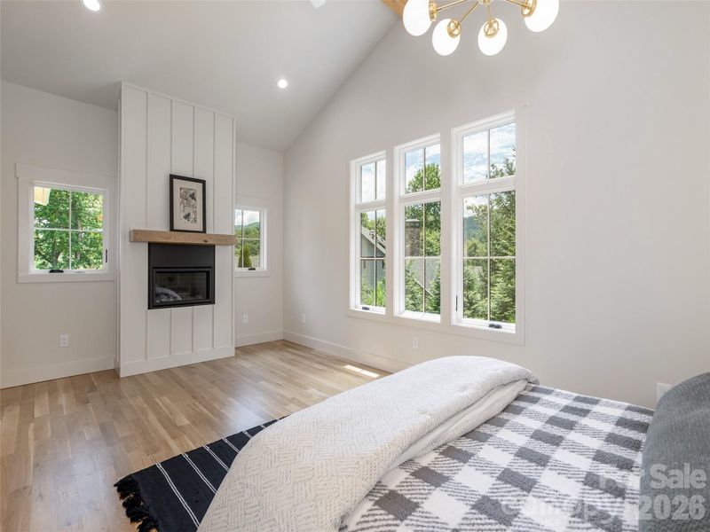 Furnished interior view inside a new home in , Asheville (Image 30).