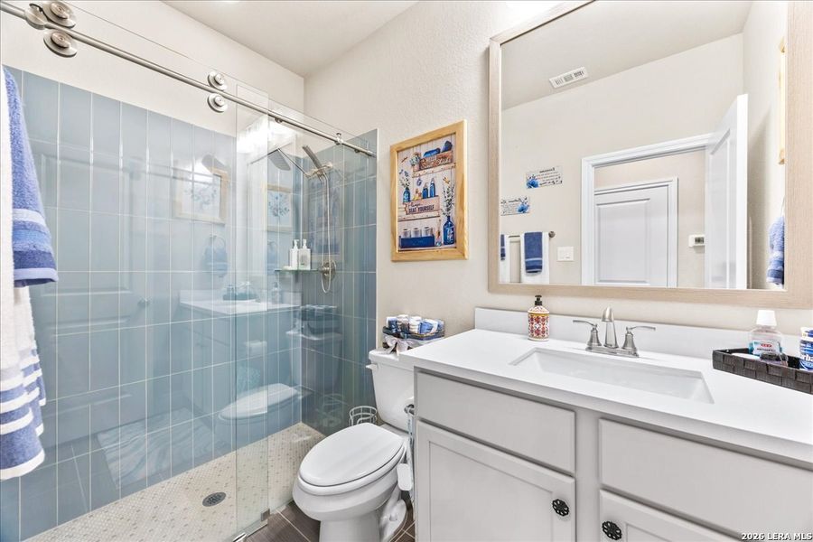 Furnished interior view inside a new home in , Bulverde (Image 29).