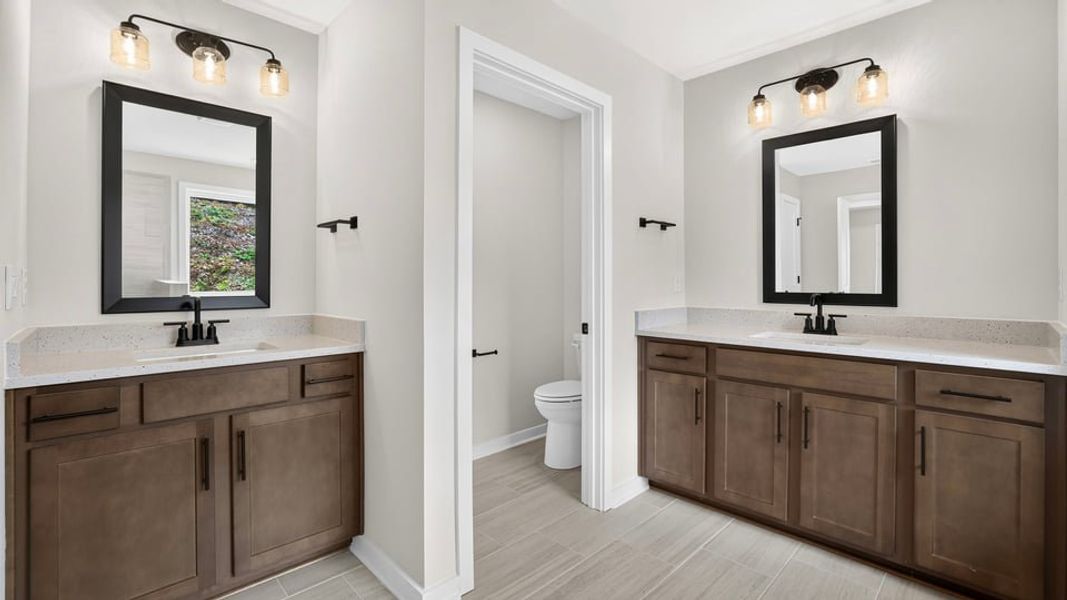 Furnished interior view inside a new home in Sunset Summits, Spartanburg (Image 13). Furnished interior view inside a new home in Sunset Summits, Spartanburg (Image 13).